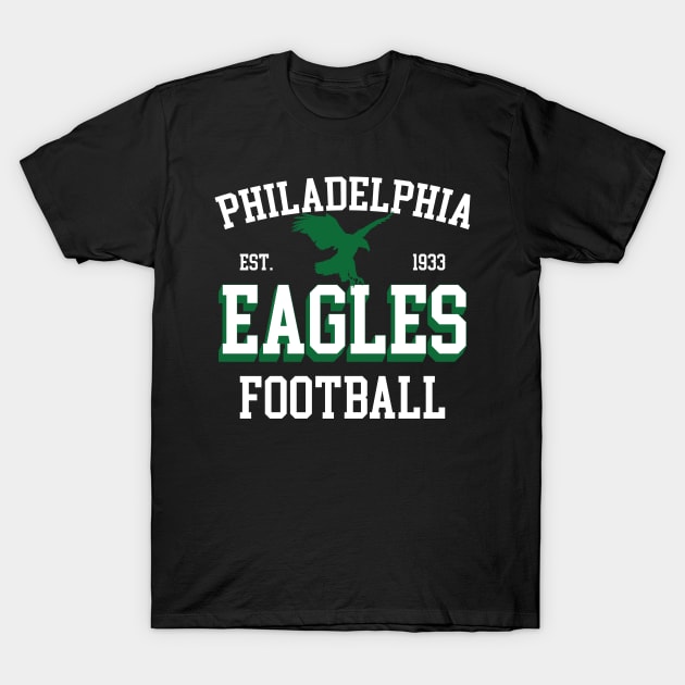 Philadelphia Eagles Football Fan T-Shirt by Emma